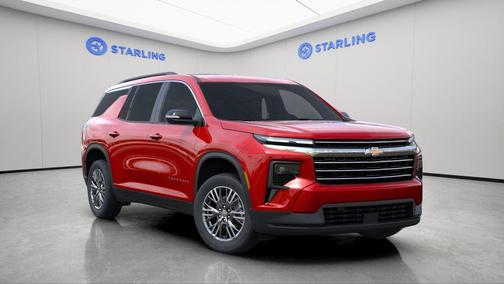 Radiant Red Tintcoat 2026 Chevrolet Traverse LT