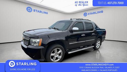 Black 2012 Chevrolet Avalanche 1500 LTZ