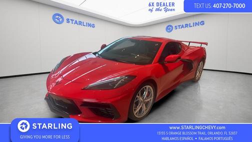 Torch Red 2023 Chevrolet Corvette Stingray w/1LT