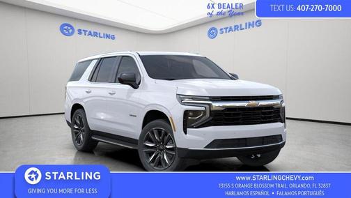 Summit White 2026 Chevrolet Tahoe LS