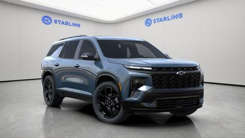 Lakeshore Blue Metallic 2026 Chevrolet Traverse RS