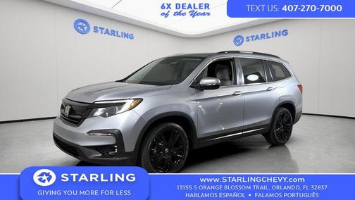 Lunar Silver Metallic 2021 Honda Pilot 2WD Special Edition