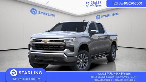 Sterling Gray Metallic 2026 Chevrolet Silverado 1500 LT
