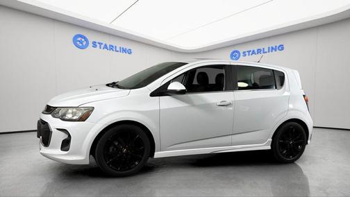Summit White 2017 Chevrolet Sonic Premier
