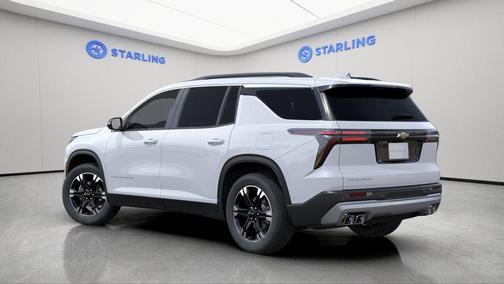 Polar White Tricoat 2027 Chevrolet Traverse LT
