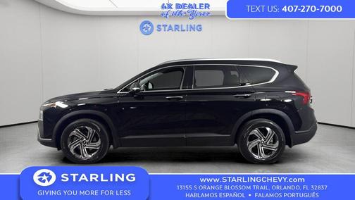 Twilight Black 2023 Hyundai SANTA FE SEL 2.4