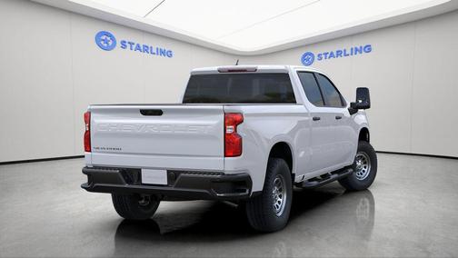 Summit White 2026 Chevrolet Silverado 1500 WT