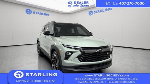 Cacti Green 2024 Chevrolet Trailblazer RS