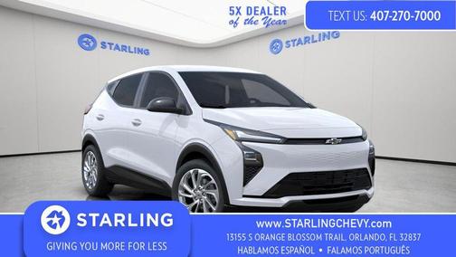 Summit White 2027 Chevrolet Bolt LT