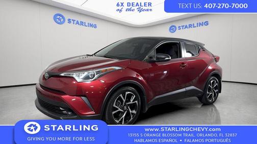 Red 2018 Toyota C-HR XLE