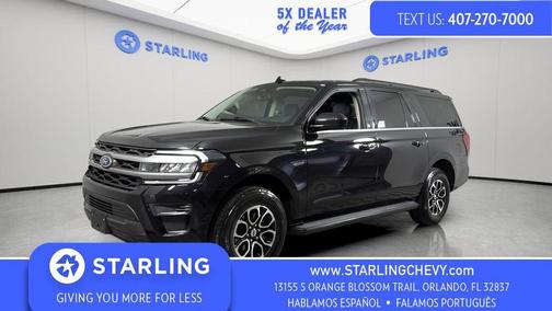 Black Metallic 2024 Ford Expedition Max XLT
