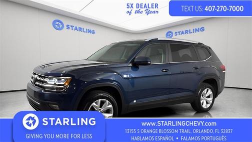 2019 Volkswagen Atlas 3.6L SE