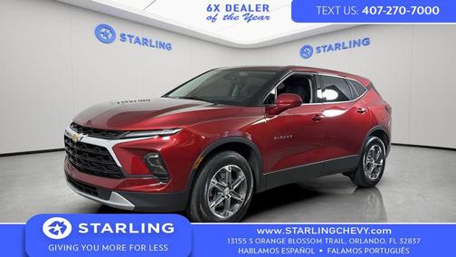 Radiant Red Tintcoat 2023 Chevrolet Blazer 2LT