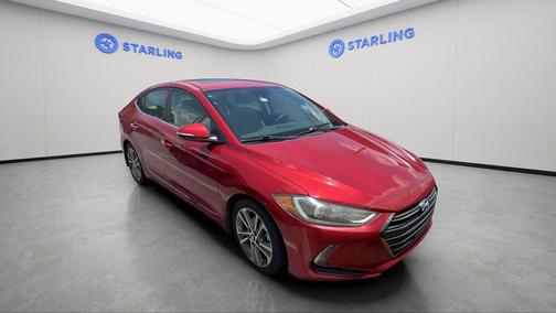 Scarlet Red 2018 Hyundai ELANTRA Limited