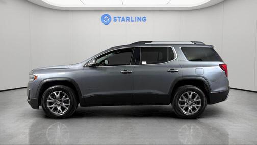 Satin Steel Metallic 2021 GMC Acadia AWD SLT
