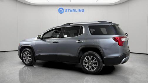Satin Steel Metallic 2021 GMC Acadia AWD SLT