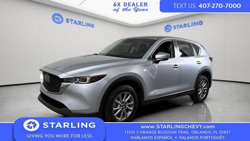Sonic Silver Metallic 2022 Mazda CX-5 2.5 S Select Package