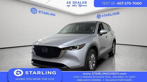 Sonic Silver Metallic 2022 Mazda CX-5 2.5 S Select Package