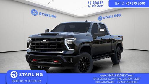Black 2026 Chevrolet Silverado 2500 LTZ