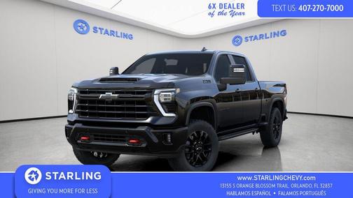 Black 2026 Chevrolet Silverado 2500 LTZ