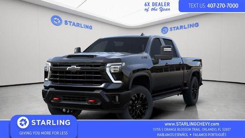 Black 2026 Chevrolet Silverado 2500 LTZ