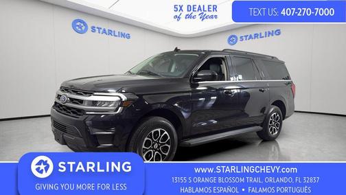 Black Metallic 2024 Ford Expedition Max XLT