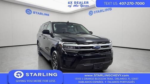 Black Metallic 2024 Ford Expedition Max XLT