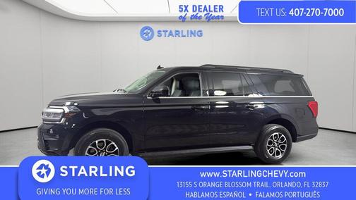 Black Metallic 2024 Ford Expedition Max XLT