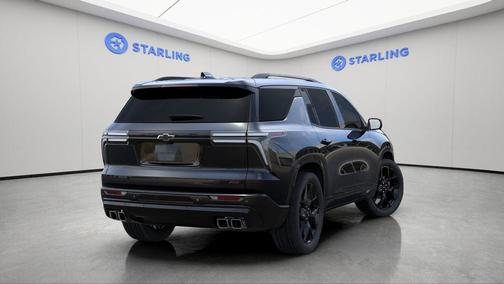 Mosaic Black Metallic 2026 Chevrolet Traverse RS