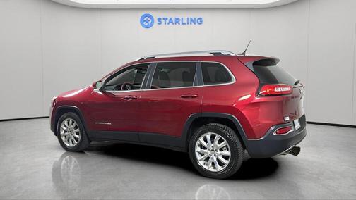 Brilliant Black Crystal Pearlcoat 2014 Jeep Cherokee Limited