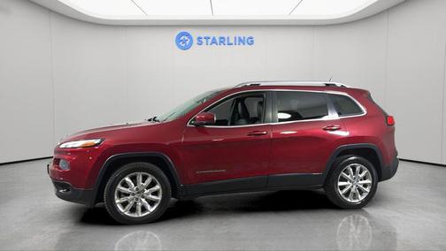 Brilliant Black Crystal Pearlcoat 2014 Jeep Cherokee Limited