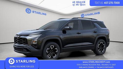 Mosaic Black Metallic 2026 Chevrolet Equinox FWD ACTIV