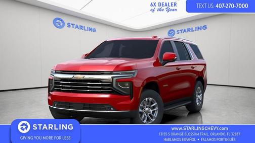 Radiant Red Tintcoat 2026 Chevrolet Tahoe LT
