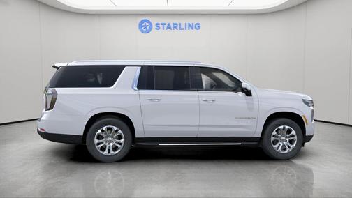 Summit White 2026 Chevrolet Suburban LT
