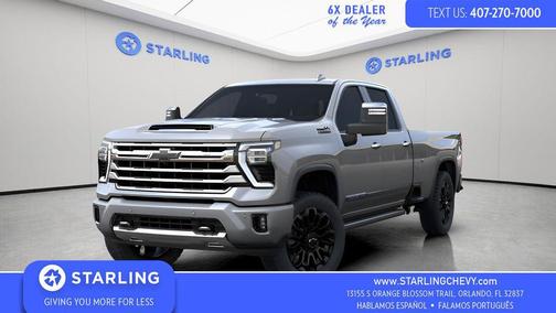 Sterling Gray Metallic 2026 Chevrolet Silverado 2500 High Country