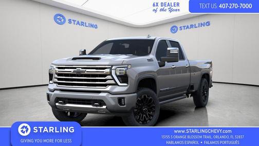 Sterling Gray Metallic 2026 Chevrolet Silverado 2500 High Country