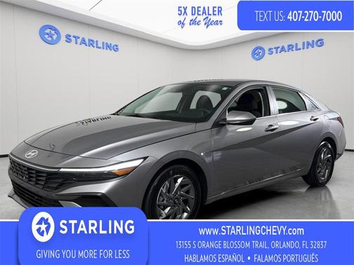 2025 Hyundai ELANTRA HEV Blue