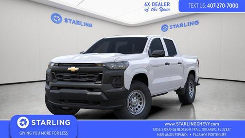Summit White 2026 Chevrolet Colorado WT
