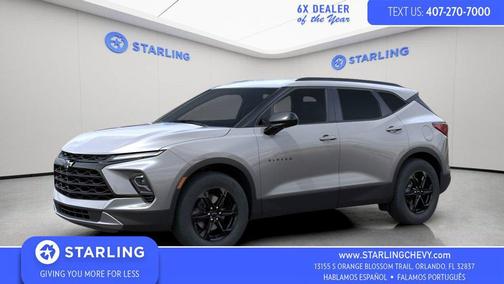 Sterling Gray Metallic 2026 Chevrolet Blazer 2LT