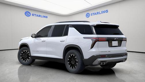 Polar White Tricoat 2026 Chevrolet Traverse AWD Z71