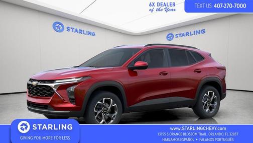 Apex Red 2026 Chevrolet Trax LT