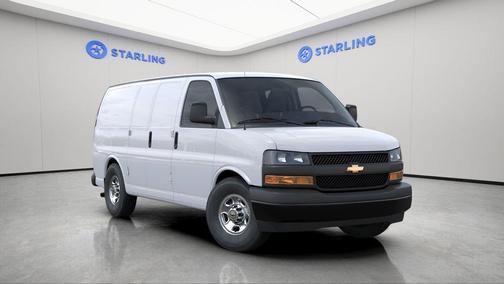 Summit White 2026 Chevrolet Express 2500 Work Van