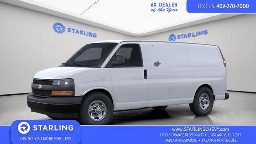 Summit White 2026 Chevrolet Express 2500 Work Van