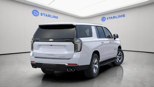 Polar White Tricoat 2026 Chevrolet Suburban Premier