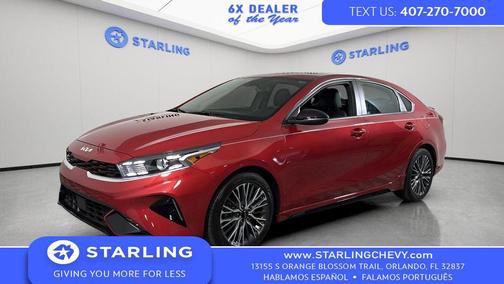 Currant Red 2024 Kia Forte GT-Line