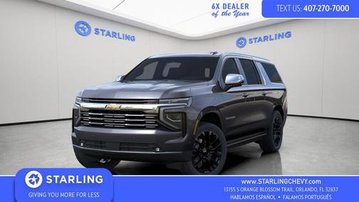 Dark Ash Metallic 2026 Chevrolet Suburban Premier