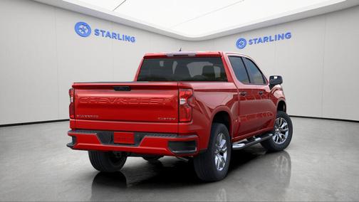 Red Hot 2026 Chevrolet Silverado 1500 Custom