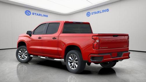 Red Hot 2026 Chevrolet Silverado 1500 Custom