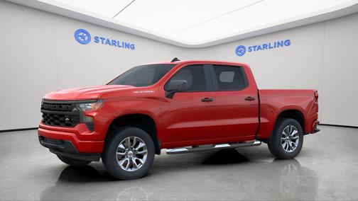 Red Hot 2026 Chevrolet Silverado 1500 Custom