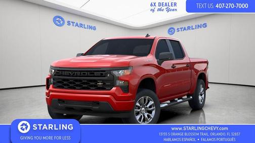 Red Hot 2026 Chevrolet Silverado 1500 Custom